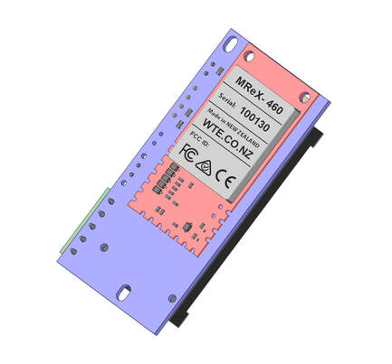 MReX-PCB DMR and POCSAG Messaging PCB Rear